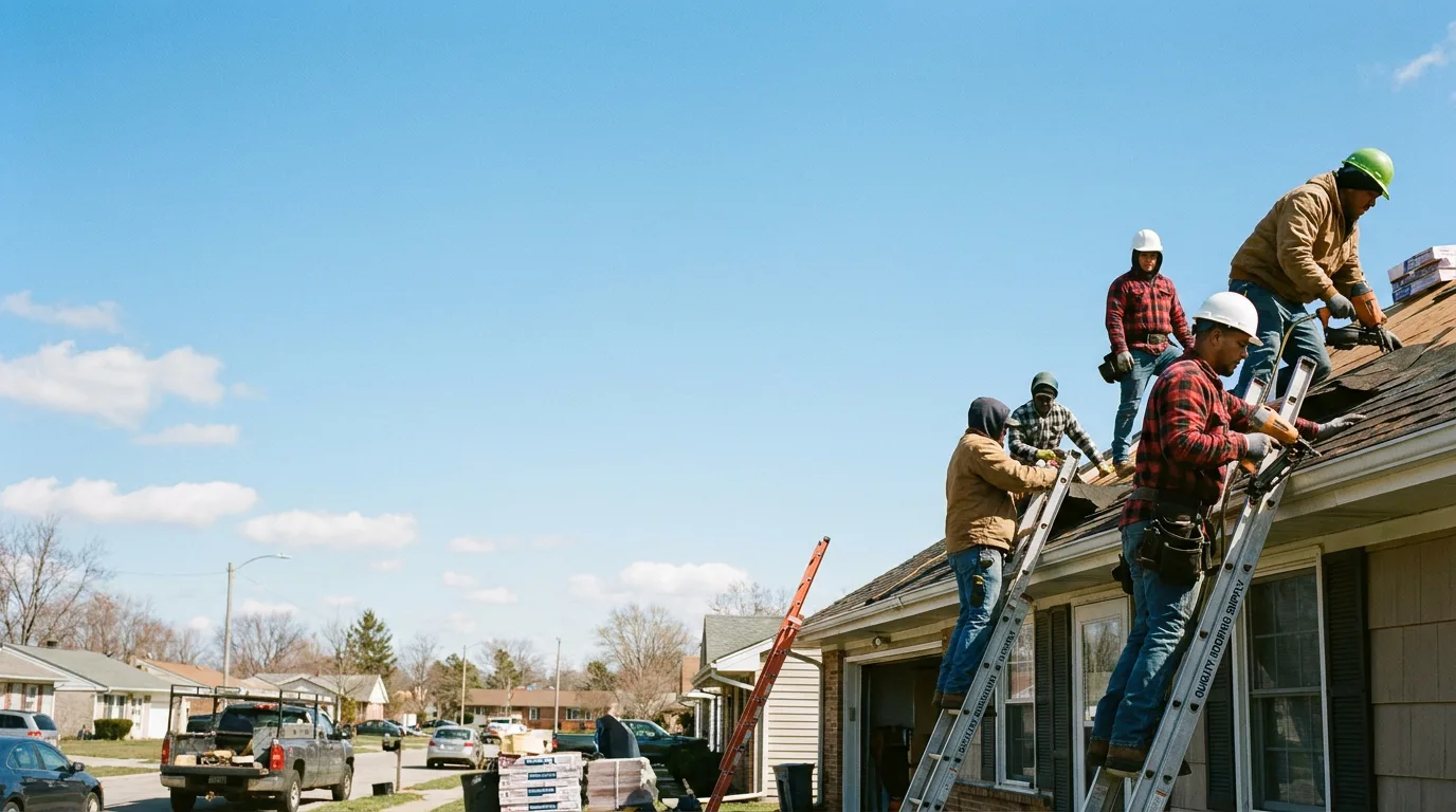 Roofing in Riga, MI near me
